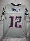 NFL Kids Jersey Patriots Tom Brady Silver Size 5/6