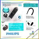 Philips SHB1400 Bluetooth Headset USB Recharge Mobile P