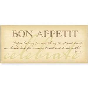 Bon Appetit, Celebrate Sign