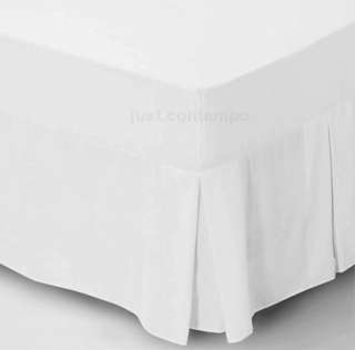 New Plain Fitted VALANCE Sheet Bed Linen Bedding  