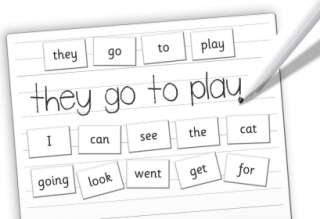 When children play with these magnetic words, they don’t realise 