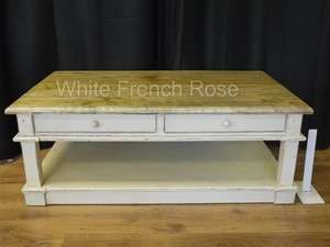 Coffee Table Shabby Chic Coffee Table White Table  