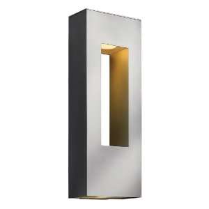   LED Titanium Atlantis Outdoor Wall Sconce from the Atlantis Collection