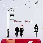 Kiss Lover Child stickers wall Decal Removable Art Viny