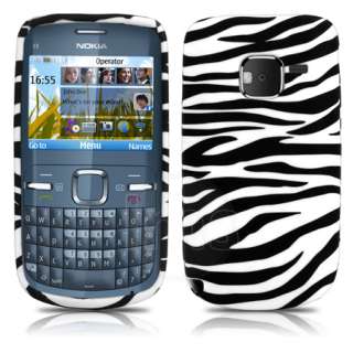 London Magic Store   Black Zebra Gel Case Cover Skin For Nokia C3 