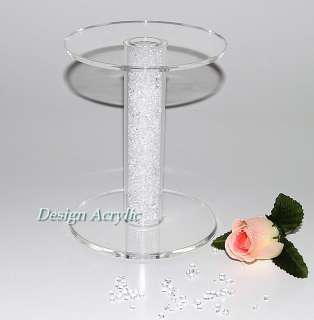   single stem acrylic cake topper new chunky style these are handcrafted