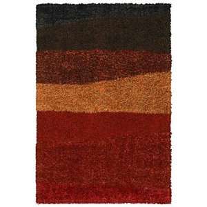  Shaw Encore Umber Red 7800 3 3 x 5 Area Rug