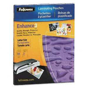  Fellowes Products   Fellowes   Laminating Pouches, 3 mil 