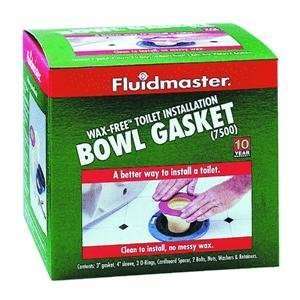  Fluidmaster 7500P8 Wax Free Bowl Gasket