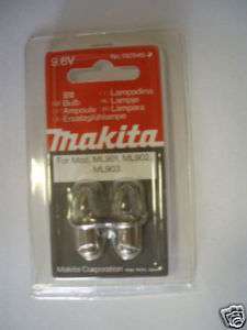 MAKITA 192545 3 TORCH BULBS ML901 ML902 ML903  