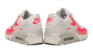 Nike Air Max 90 Grey Pink Mens Trainers Shoes  