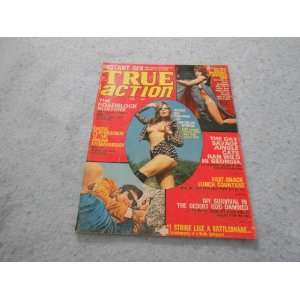  True Action Febuary 1975 Vintage Mens Magazine assorted 