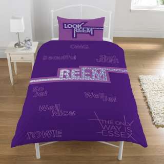 THE ONLY WAY IS ESSEX REEM DUVET COVER OFFICIAL BRAND NEW TOWIE 