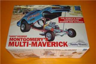 25 Maverick Funny Car AMT Plastic Model Kit  