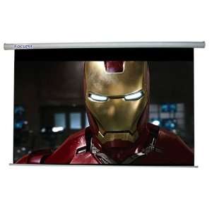   Electric Motorized Projector Screen W/RF Remote   138 Electronics