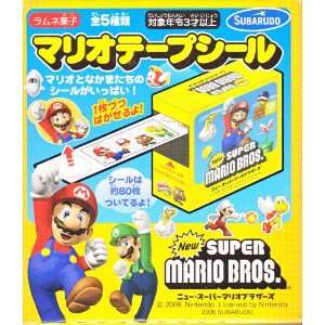  Takara Tomy Nintendo Super Mario Bros. Sticker Roll Toys & Games