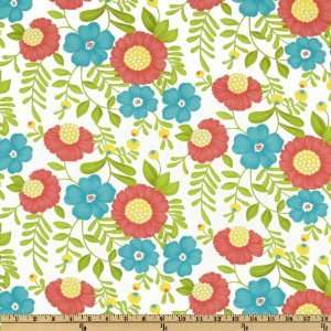   Floral Garden Babies Breath Fabric By The Yard Arts, Crafts & Sewing