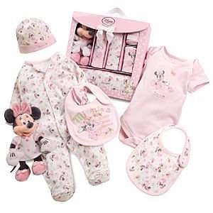  Disney Minnie Mouse Welcome Set for Infants 6 Pc. (Size 3 