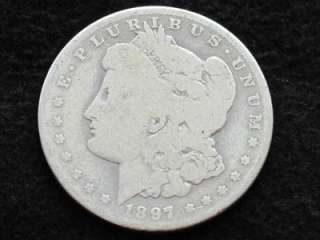1897 O MORGAN SILVER DOLLAR U. S. COIN LOT T5616  