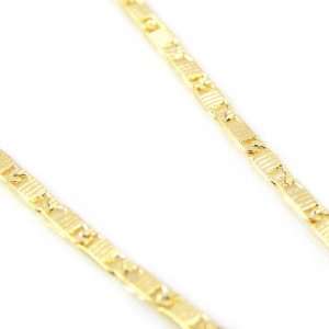  Gold plated bracelet Chorégraphie 18 cm (7. 09) 2 mm 