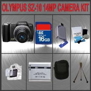 Olympus SZ 10 14 MP Digital Camera with Super Slim 28mm Wide Angle 18x 