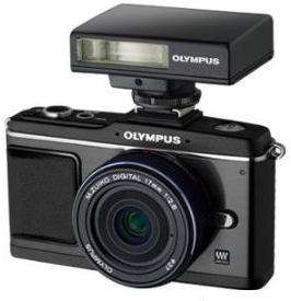 Olympus PEN E P2 BLACK Digital Camera +17mm +FL14 NEW  