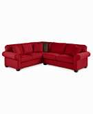 Raja 2 Piece Sectional Custom Colors