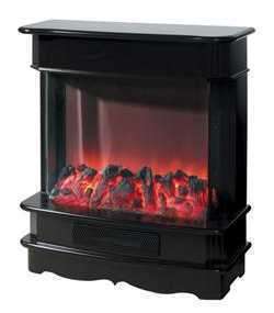 Fireplace Electric Black Vintage Stove Room Heater  
