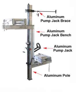 36 3 Pole Alum Scaffolding System w/ 20X24 Planks  