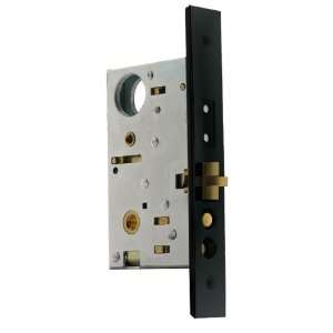   Lever Entrance Mortise Lock with 2 1/2 Inch Backset, Oil Rubbed Bronze