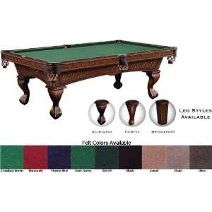  Central Michigan Pool Table Brandywine 8 Foot