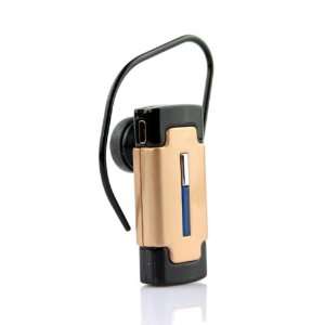   Mini Wireless Bluetooth Stereo Headset A2DP Headphone Black w/ Golden