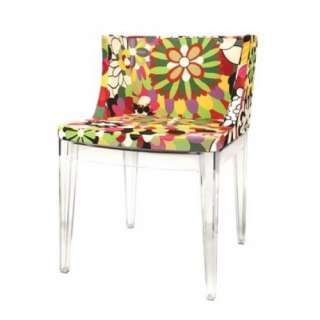 Mademoiselle Chair Acrylic Accent Chair Fabric Chair  