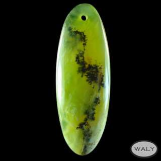 African Green Opal Pendant bead Y106761  