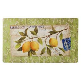 Home Zest of Lemon Branch Kitchen Rug.Opens in a new window