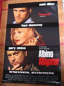 ALBINO ALLIGATOR [MOVIE POSTER] MATT DILLION 40x26 NM  