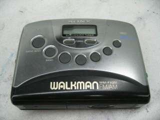 Sony WM FX251 FM/Am Radio Cassette Walkman  