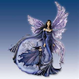 Believe Amy Brown Fairy LE Art Wall Sculpture  