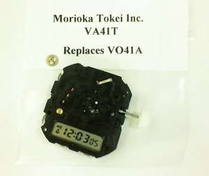 New Seiko Pulsar Digital and Analog Watch Movement VA41T/V041A/V011 