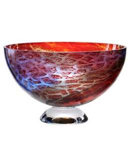 Kosta Boda Glass Bowl, Zanzibar Large   Centerpiece Bowlss