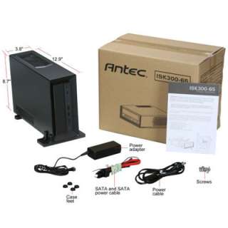 Antec ISK300 65 Black Mini ITX USB Audio eSATA Case  