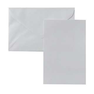 Set of 50 Panel Cards with Envelopes   White.Opens in a new window