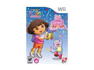     Dora the Explorer Doras Big Birthday Adventure Wii Game 2K GAMES