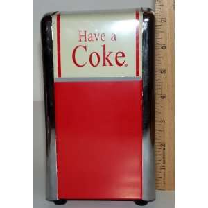  Collectible Vintage Coke Coca Cola Napkin Dispenser Decor 