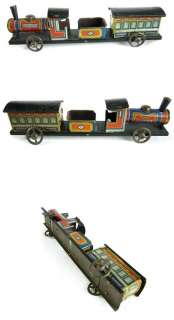 PREWAR Antique Japanese Locomotive TRAIN Child Tin Toy  