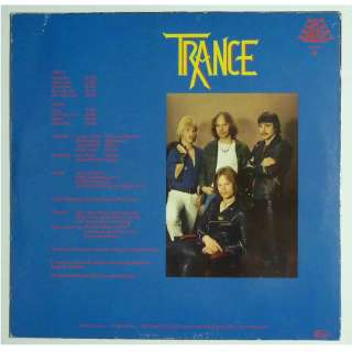 TRANCE Break Out Vinyl LP RECORD 80s Heavy Metal  