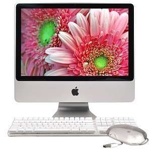  Apple iMac Aluminum Core 2 Duo T7700 2.4GHz 1GB 250GB DVD 