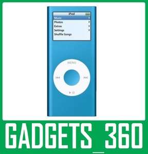 US APPLE iPod 4GB NANO Blue 2nd Generation  Grade A 885909140510 
