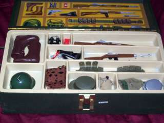   Vintage GI Joe G.I Footlocker wooden crate box army toy  
