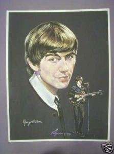 The Beatles George Harrison Volpe Color Portrait Poster  